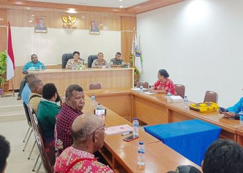 Wakil Bupati Rengkung Pimpinan Rapat Koordinasi Tanggap Darurat Bencana