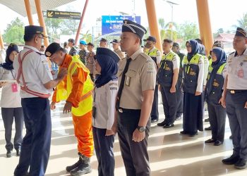 Posko Angkutan Lebaran Bandara Rendani Pastikan Kenyamanan Penumpang