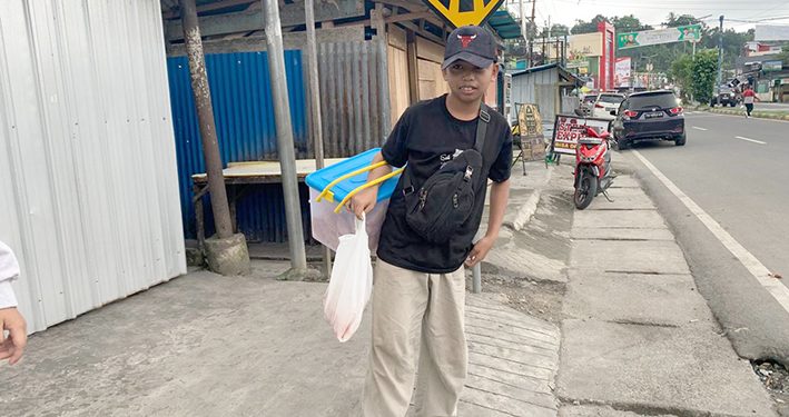 Putus Sekolah, Hilman Jualan ‘Jalankote’ Demi Membantu Perekonomian Keluarga