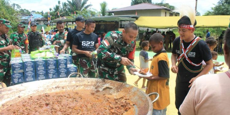 Misi Kuali Merah Putih Bobon Santoso Tembus Wilayah Konflik di Maybrat