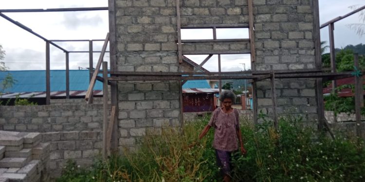 Pembangunan Posyandu Melati di Asrama Pelayaran Terbengkalai