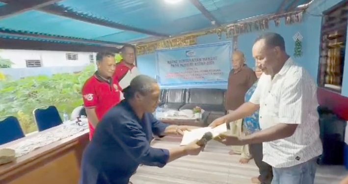 Benny Fonataba Diberikan Mandat Ketua Umum ASPAP Papua Barat