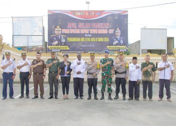 Polda PapuaBarat Gelar ApelPasukanOperasi Ketupat Mansinam 2024