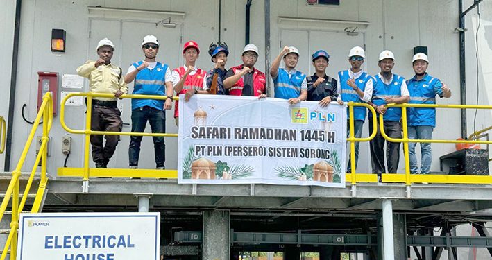 PLN UP3 Sorong Kunjungi Sejumlah Objek Vital Pastikan Kesiapan Pasokan Listrik