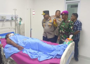 Beredar Rekaman CCTV Awal Pemicu Bentrokan Oknum Brimob dan TNI-AL
