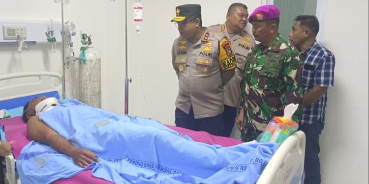 Beredar Rekaman CCTV Awal Pemicu Bentrokan Oknum Brimob dan TNI-AL