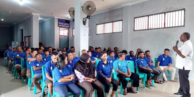 Lapas Sorong Gandeng Dinkes Sosialisasi PHBS