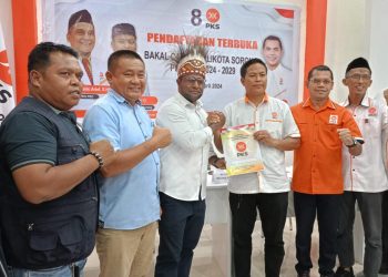 Auguste Sagrim Siap Maju Bakal Calon Wali Kota Sorong