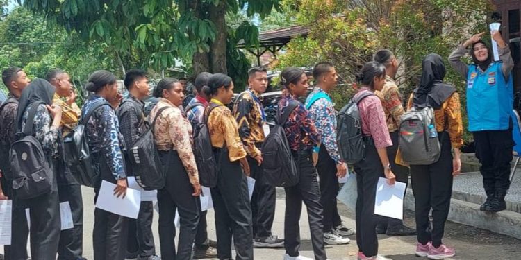 394 Pendaftar di Polres Sorong Lolos ke Tahap Rikmin Tahap 2