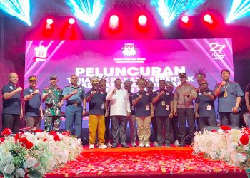 KPU Manokwari Launching Pilkada Serentak 2024, Pemilihan Dilaksanakan 27 November