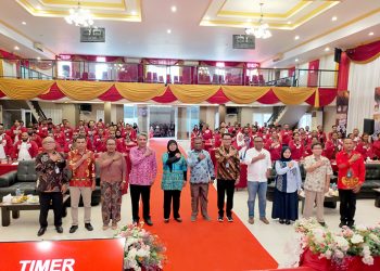 PAUD TNP Manokwari Adakan Lomba Melukis Melihat Perkembangan Kreatifitas Peserta Didiknya