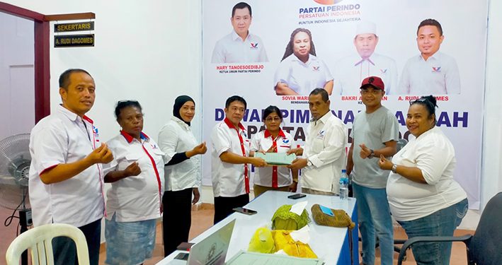 DPD Perindo Tutup Pendaftaran dengan Terima Berkas 5 Bacalon Bupati dan 1 Bacawabup 