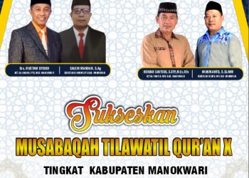 MTQ Ke-X Tingkat Kabupaten Manokwari 2024 Dilaksanakan Juni Bulan Depan