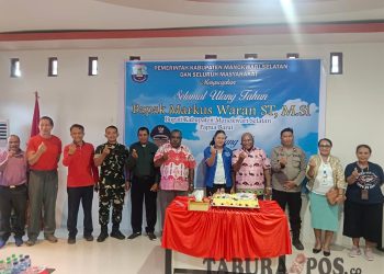 Sederhana Namun Penuh Suka Cita, Bupati Waran Rayakan HUT ke 48