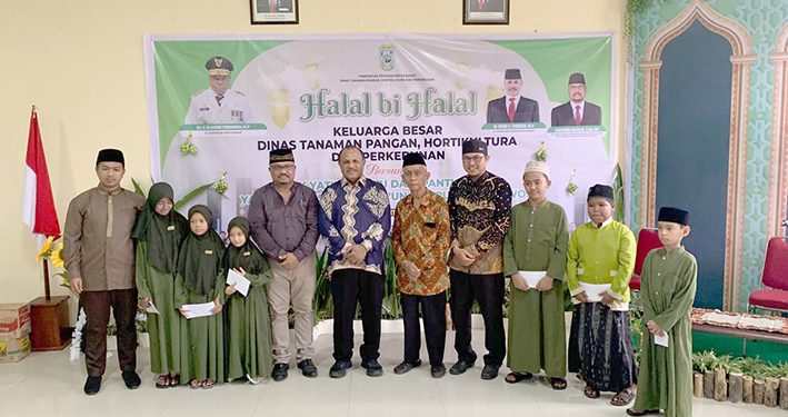 Dinas TPHBun Halal Bi Halal Bersama Anak Yatim Piatu