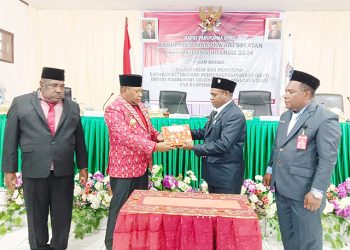 DPRD Setujui LKPj Bupati Mansel TA 2023 dan Tetapkan 10 Perda