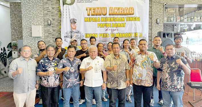 Keberhasilan Kajati Papua Barat Tak Terlepas dari Dukungan Pers