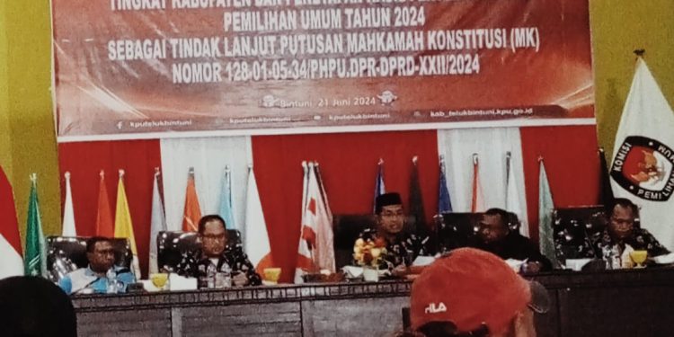 KPU Teluk Bintuni Tetapkan Hasil PUSS di Tujuh TPS, NasDem Segera Ambil Langkah Hukum