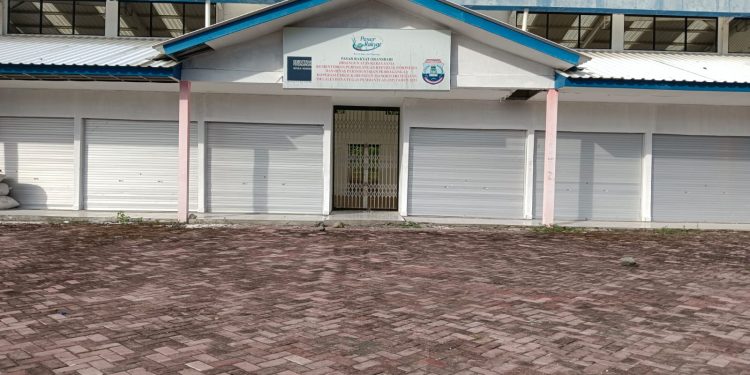 Muncul Wacana Gedung Pasar Waranggui Bakal Beralih Fungsi Jadi Terminal Oransbari