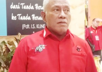 Watubun masih Rahasiakan Hasil Rakerdasus I DPD PDI Perjuangan