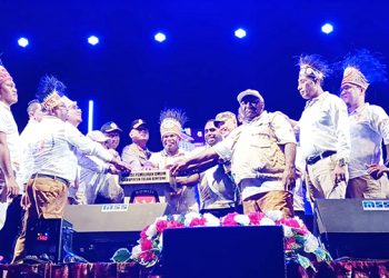 Peluncuran Tahapan Pilkada Teluk Bintuni Sebagai Sosialisasi Kepada Seluruh Masyarakat