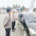 Personel Gabungan Razia Kelengkapan Kendaraan Milik Anggota Polres Bintuni