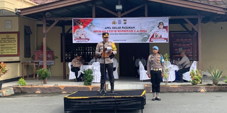 Hari Pertama Operasi Patuh Mansinam 2024, Polresta Manokwari Tindak 13 Pengendara