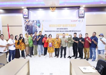 BPS Papua Barat Gelar Workshop Bersama Wartawan Wujudkan Jurnalisme Berbasis Data