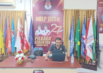 Jelang Pendaftaran Calon Bupati, KPU Manokwari Buka Helpdesk