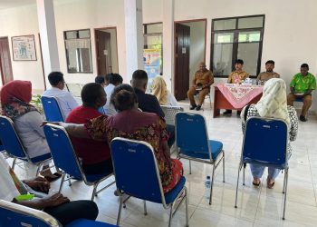 Sambangi Pustu Masabaui, Butarbutar Bahas Pembenahan Sapras Hingga Stunting
