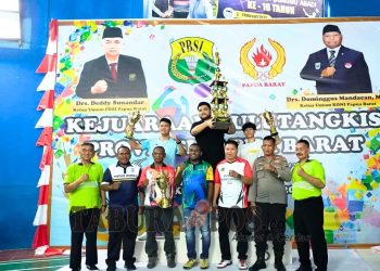 PBSI Manokwari Juara Umum Kejurprov Bulutangkis Papua Barat Tahun 2024
