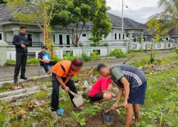 WBP Lapas Manokwari Dibina Memanfaatkan Lahan Kosong