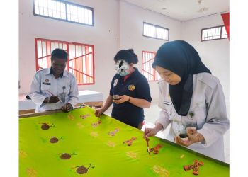 WBP Lapas Manokwari Dibina Memanfaatkan Lahan Kosong