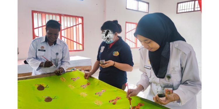 WBP Lapas Manokwari Dibina Memanfaatkan Lahan Kosong