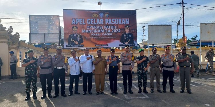 Operasi Patuh Mansinam Polres Sorong Sasar 7 Target Pelanggaran