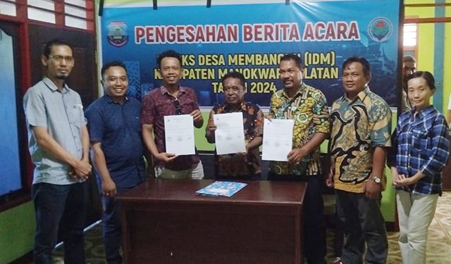 IDM Kabupaten Mansel Tahun 2024 Disahkan