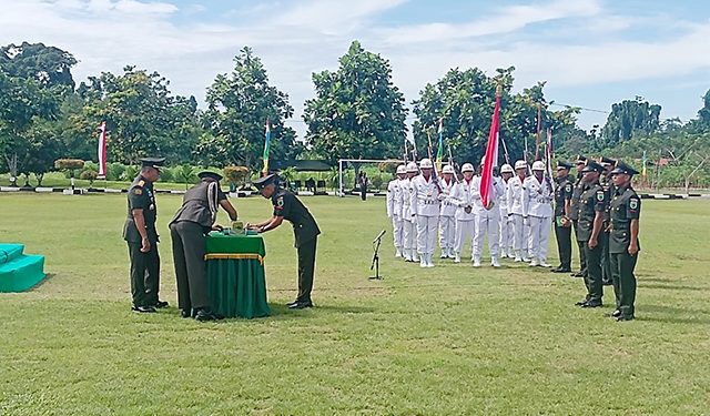 Pangdam XVIII Kasuari Lantik 100 Prajurit Tamtama TNI-AD