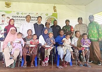 Tangguh Public Health : Program GOTA Stunting di Distrik Tomu Komitmen bp Turunkan Stunting