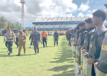 Operasi Mantap Praja Doreri II, Polresta Manokwari Mengerahkan 450 Personil