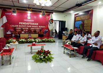 Hari Kedua, Belum Ada Pasangan yang Mendaftar ke KPU Manokwari