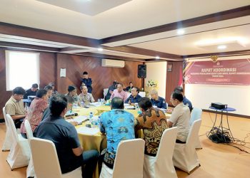 KPU Manokwari Bersama Forkopimda Mantapkan Persiapan Pendaftaran Calon Kepala Daerah 