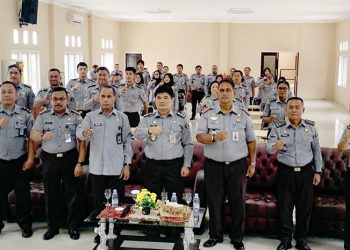 Kakanwil Kemenkumham Papua Barat Ajak Pegawai Bangun Budaya Anti Korupsi