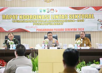 Polda Papua Barat Gelar Rakor Lintas Sektoral Jelang Pilkada