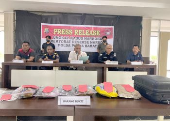 Tim II Ditresnarkoba Tangkap ADIK Bersama 2,8 Kg Ganja
