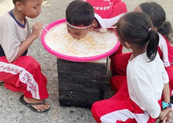 Puluhan Anak di RT3 RW3 Wosi Dalam Meriahkan Hari Kemerdekaan Dengan Berbagai Lomba