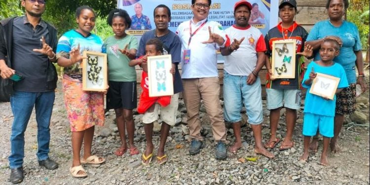 Implementasi Aksi Perubahan  Mengangkat Potensi Lokal: KTH Ninsimoi Sukses dengan Produk Serangga Berbasis Legalitas Resmi