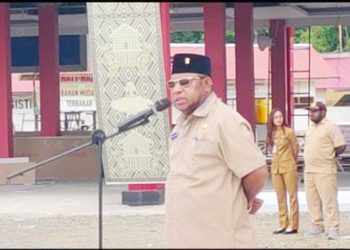 Pimpin Apel Gabungan OPD, Bupati Waran Sampaikan Pesan Penting