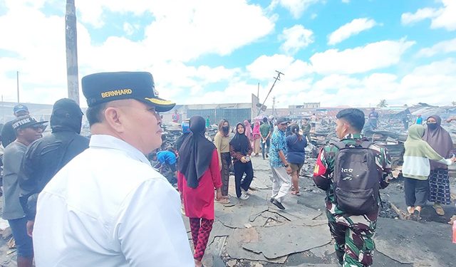 Pasca Kebakaran Hebat, Pj Walikota Akan Bertemu Pengurus Pasar dan Asosiasi Pedagang Pasar Sentral Remu