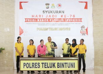 Berusia Ke-76 Tahun, Polwan Teluk Bintuni Diharapkan Maksimal Dalam Pelayanan