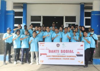 Tiga Instansi Perhubungan Gelar Baksos Sambut HUT Perhubungan Ke-54 Tahun 2024